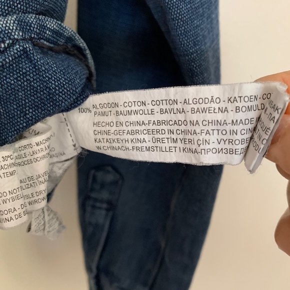 Denim shirt-jacket size S - Picture 6 of 6